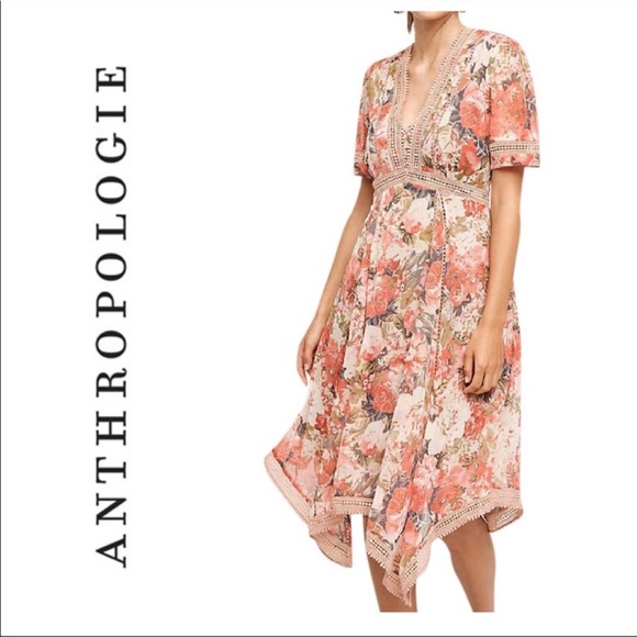RANNA GiLL Dresses & Skirts - Anthropologie RANNA GILL Midi Dress
